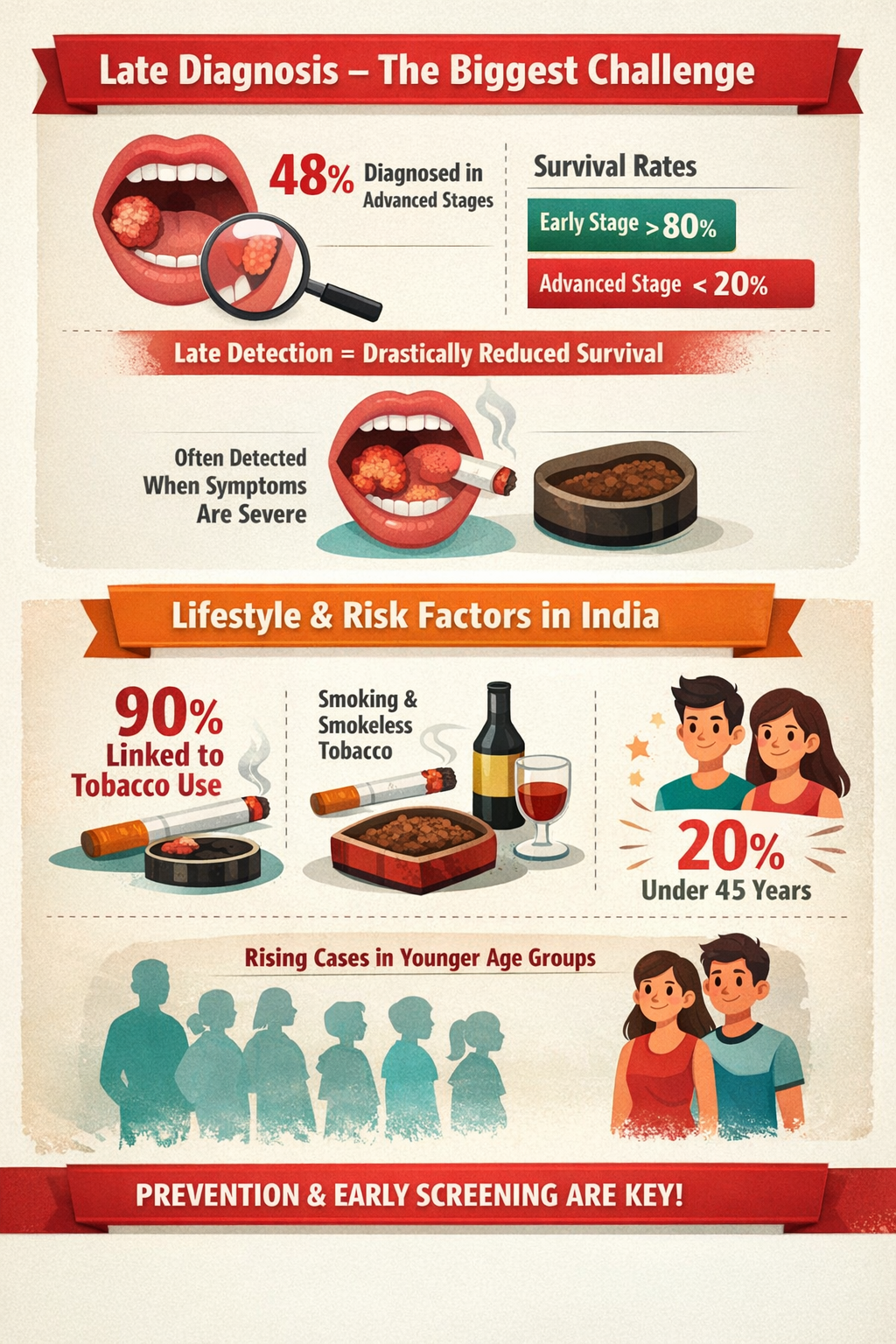 Late Diagnosis – The Biggest Challenge 